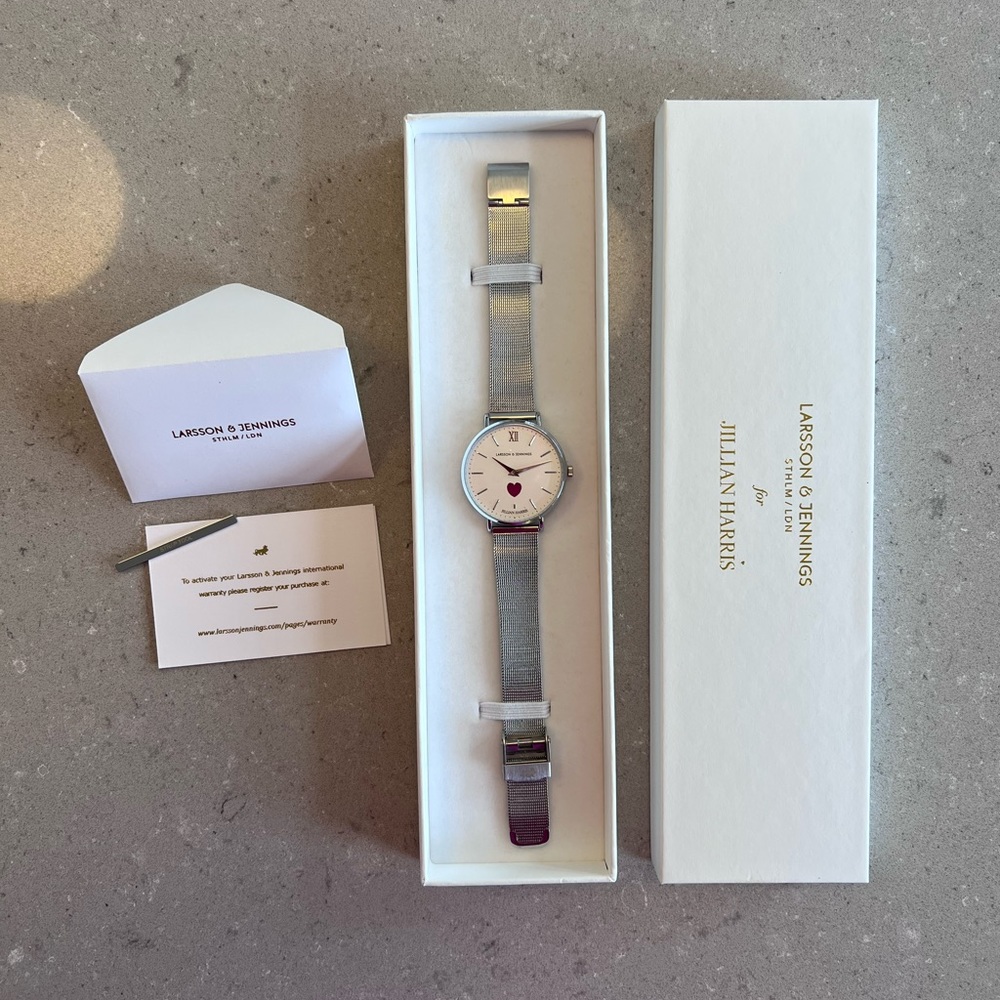 LARSSON & JENNINGS: THE JILLY WATCH - silver
